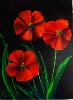 Red Flowers von Frank Polakowski