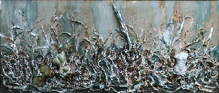 'DerTag danach, 11. Sept.2001, 52x122cm, 3000 ' in Grossansicht