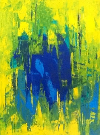 'Schwebendes-Blau' in Grossansicht