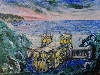 Werk 'Blaue Stunde am Schloss Dwasieden' von 'Malerfrst von Rgen'